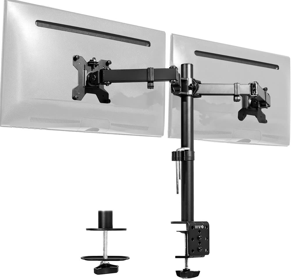 VIVO Dual Monitor Desk Mount product photo