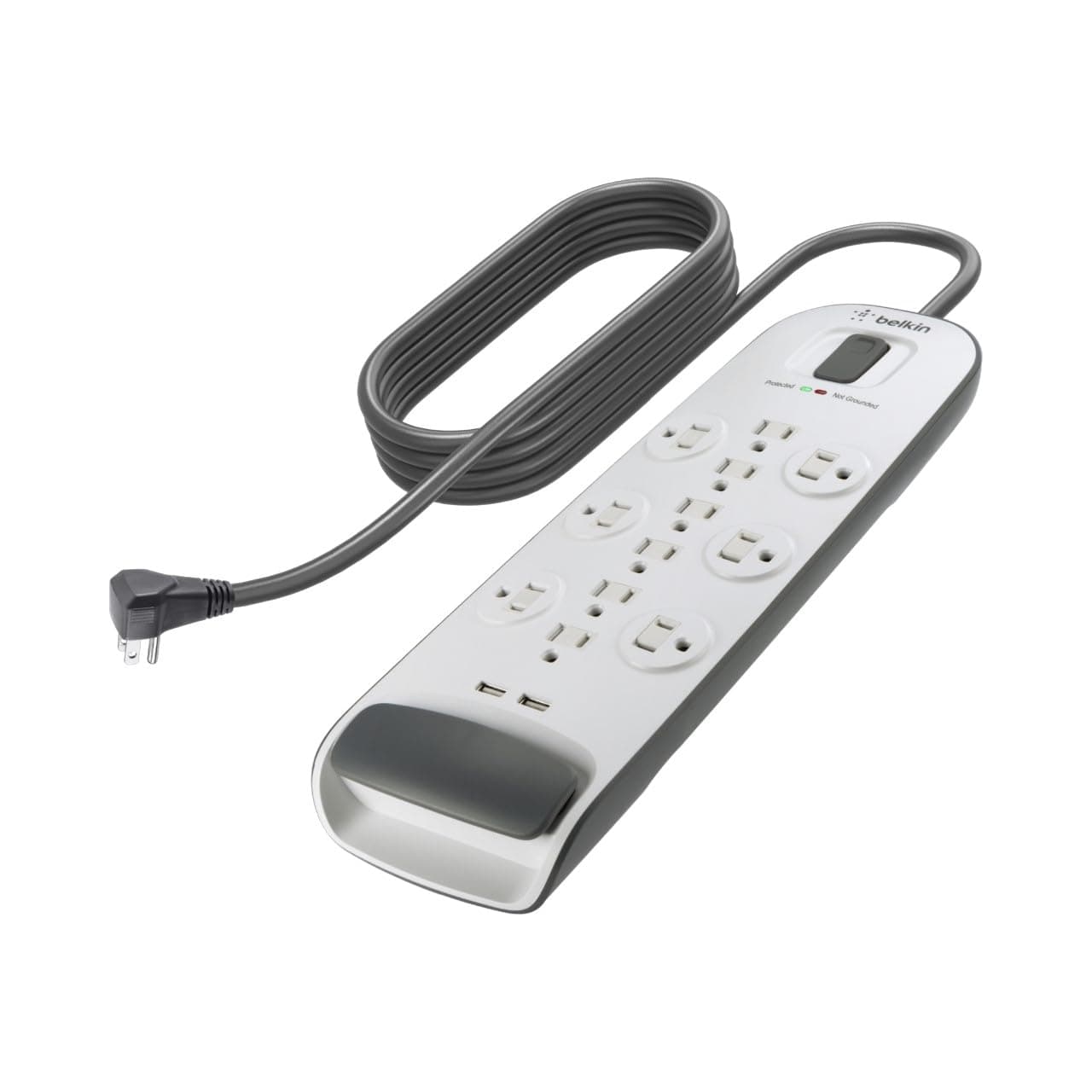 Belkin 12-outlet USB surge protector product photo