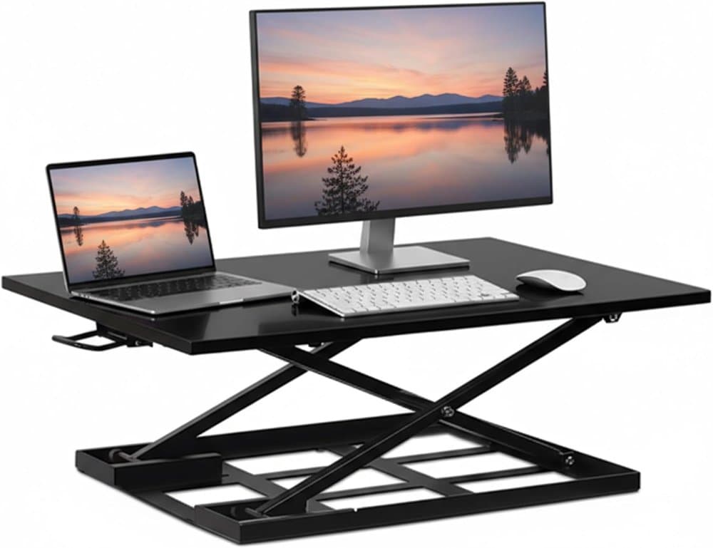 Mount-It! Standing Desk Converter 32" x 22" – Sit Stand Desk product photo