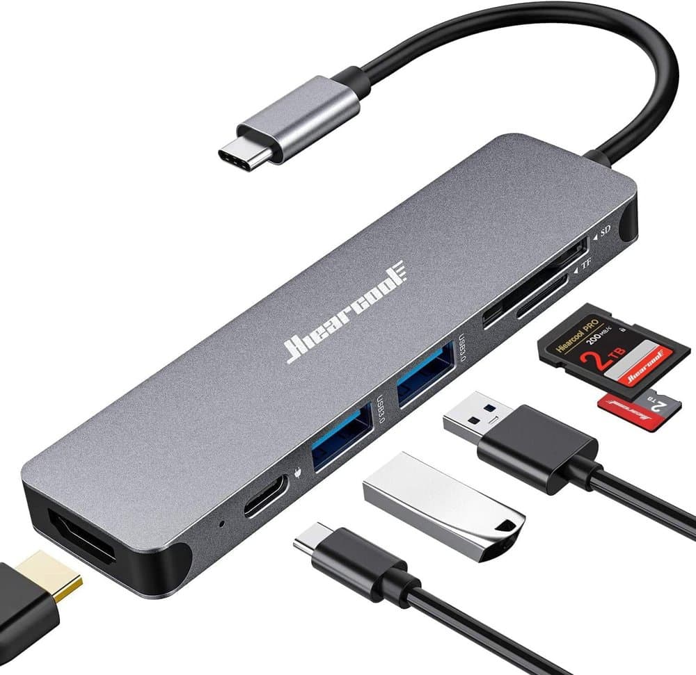 Hiearcool 7-in-1 USB C Hub product photo