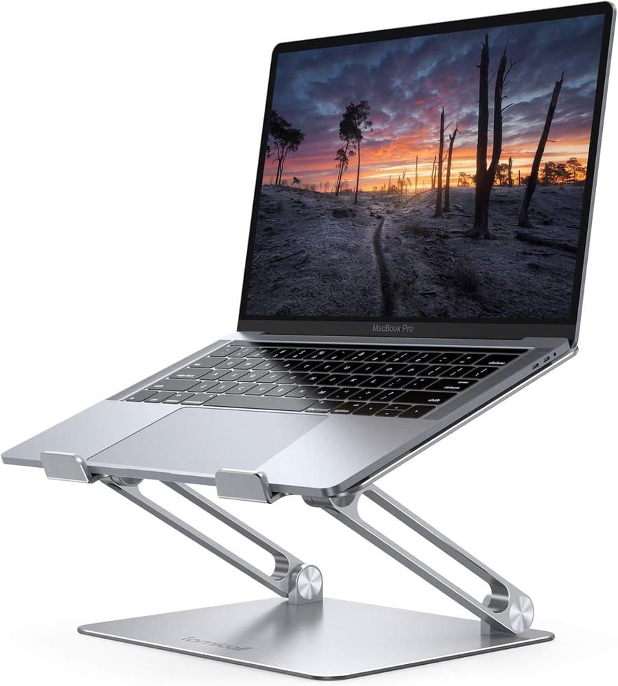 Lamicall Aluminum Laptop Stand for Desk for MacBook Air Pro Neo product photo
