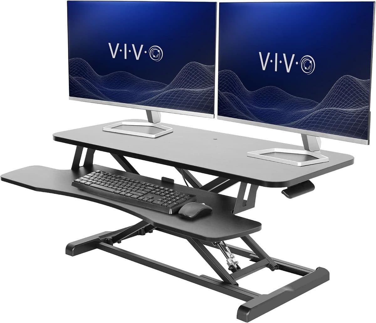 VIVO 36 inch standing desk converter product photo
