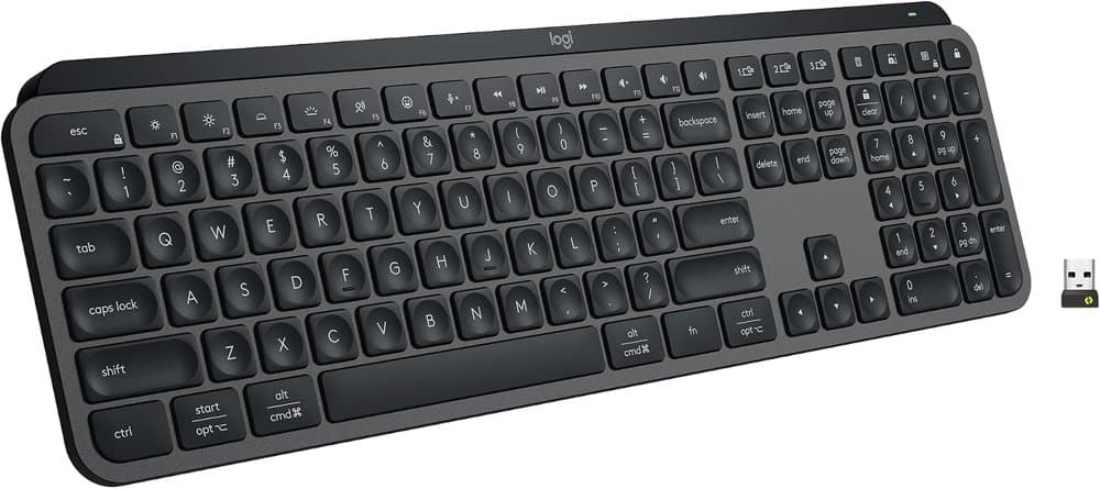 Logitech MX Keys S Wireless Keyboard Low Profile Fluid Precise product photo