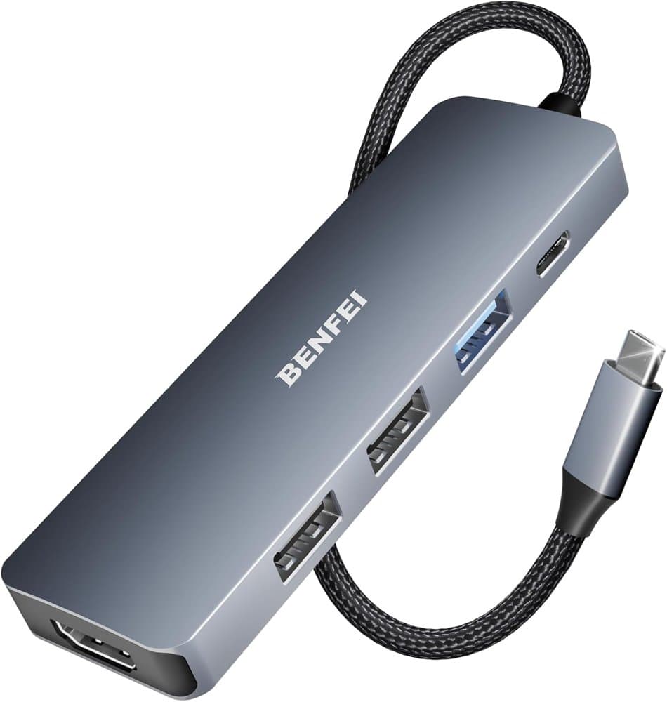 BENFEI USB C Hub 5-in-1 with 4K HDMI(Certified) product photo