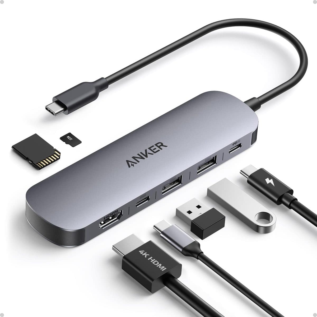 Anker USB-C Hub 7-in-1 (4K@60Hz HDMI) product photo