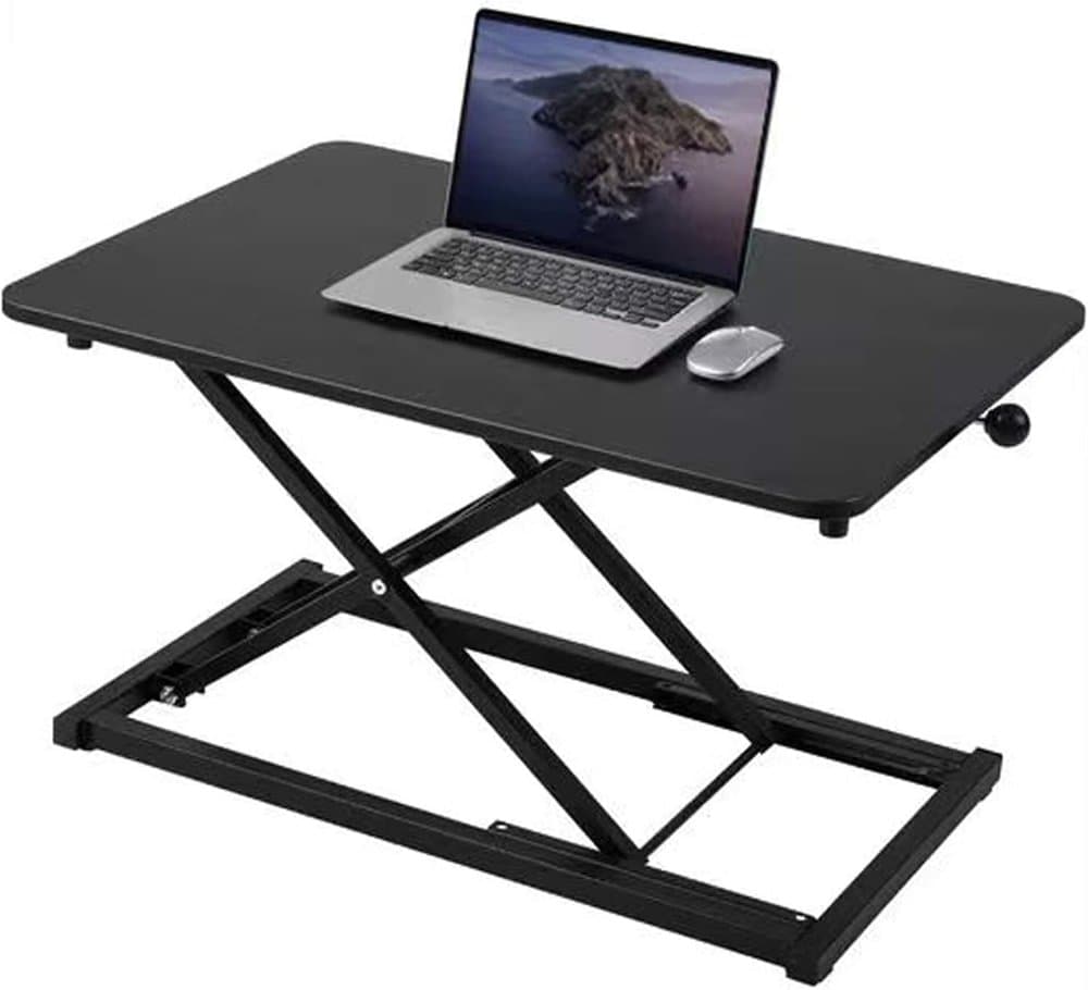 Raathionty Height Adjustable Standing Desk Converter Keyboard Riser 23.6 product photo