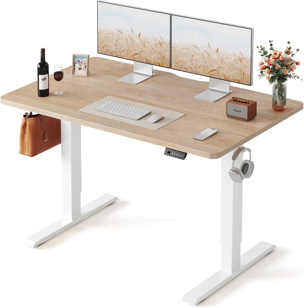 FEZIBO Standing Desk 48 × 24 Inch Electric Height Adjustable product photo