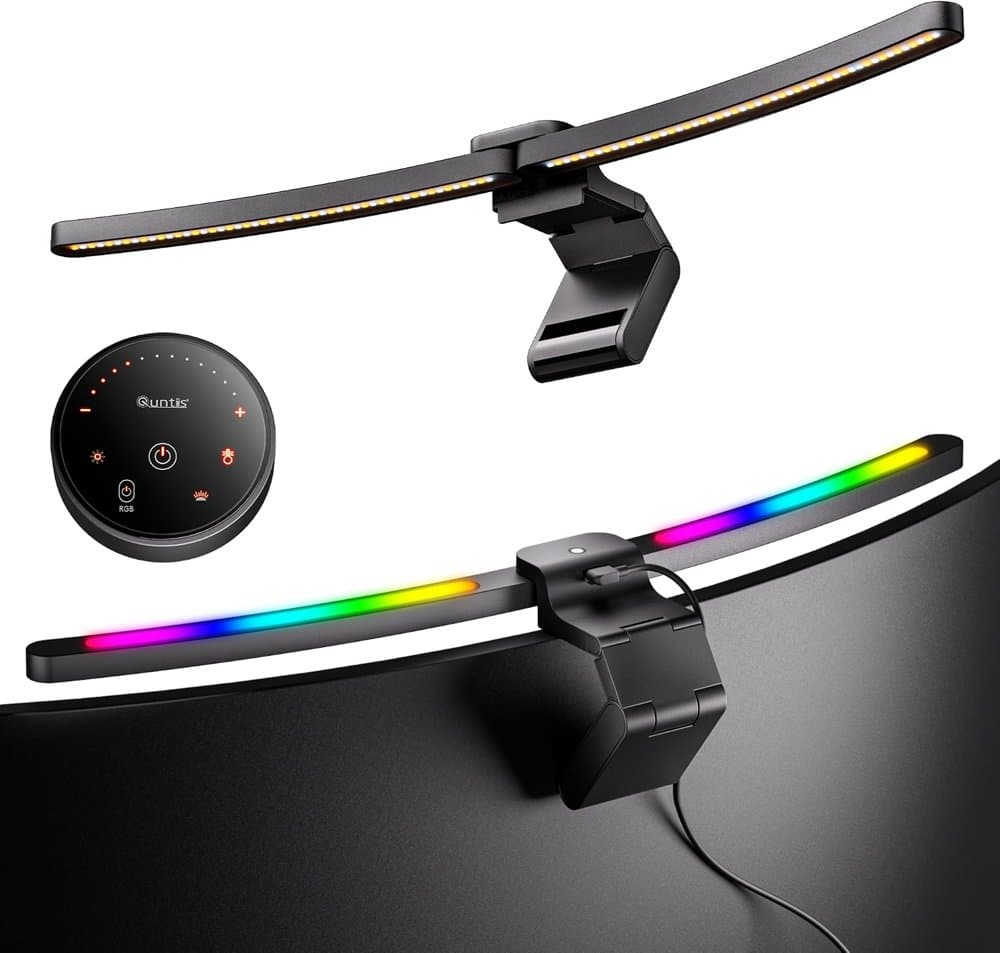 Quntis Curved Monitor Light Bar 15 RGB Backlight for 34"+ product photo