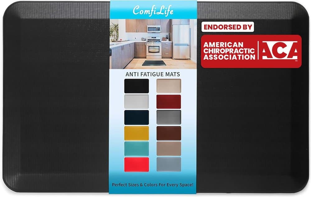 ComfiLife Anti Fatigue Floor Mat – 3/4 Inch Thick Kitchen Mats product photo