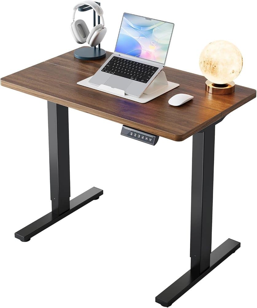 HUANUO 32x19 Inch Small Electric Standing Desk product photo